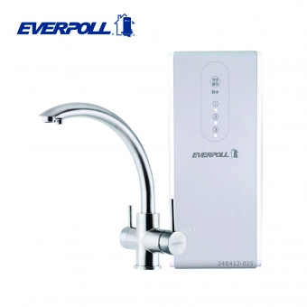 【EVERPOLL】RO-600/RO600 直出式/直輸式/簡易型 RO逆滲透/純水機+搭配不鏽鋼三用龍頭H-318★RO500升級款