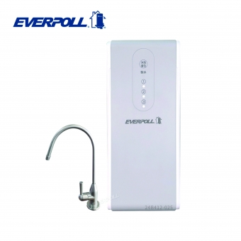 【EVERPOLL】RO-600/RO600 直出式/直輸式/簡易型 RO逆滲透/純水機+搭配不鏽鋼單冷龍頭H-118★RO500升級款